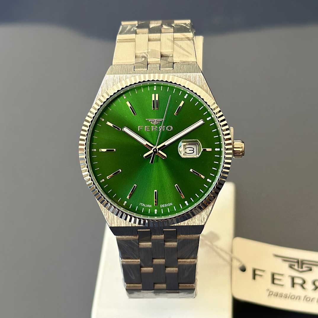 Ferro Metal Kordonlu Erkek Saat